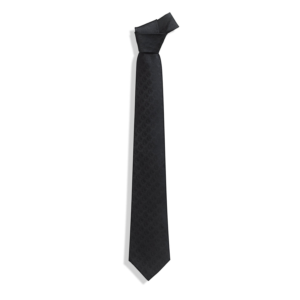 Crimson Elegance in Black